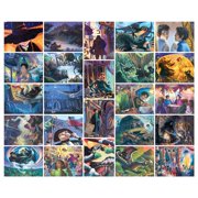 New York Puzzle Company Harry Potter Advent Calendar Set of 24 Mini Puzzles