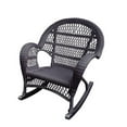 thumbnail image 1 of Afuera Living Contemporary Rocker Wicker Chair in Espresso, 1 of 2
