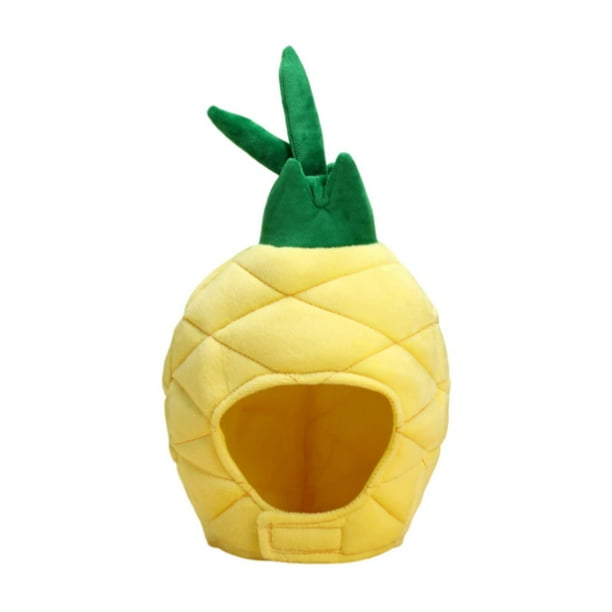 Gorro de peluche con forma de piña Yuyangstore accesorio fotográfico pañuelo cálido 35 cm x 26 cm