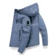 thumbnail image 5 of Ropa de hombre de primavera y otoño Chaqueta con capucha informal de calidad a prueba de viento con cremallera Chaqueta informal para deportes al aire libre y senderismo, 5 of 5