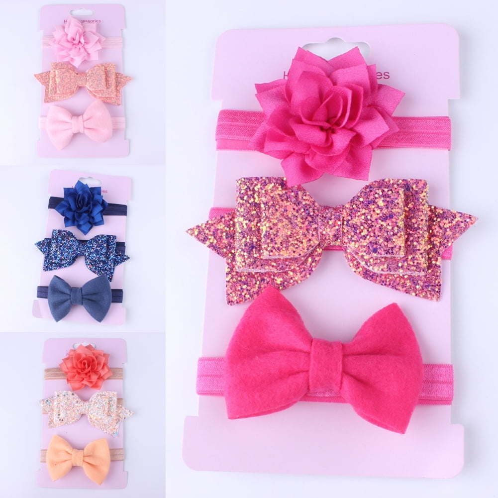 elastic bow headband
