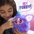 thumbnail image 3 of Furby Purple, 15 Fashion Accessories, Interactive Plush Toys for 6 Year Old Girls & Boys & Up, Voice Activated Animatronic, 3 of 5
