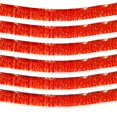 thumbnail image 1 of Guirnalda metálica Clayghsen con flecos, 3 m, color rojo, paquete de 6, 1 of 6