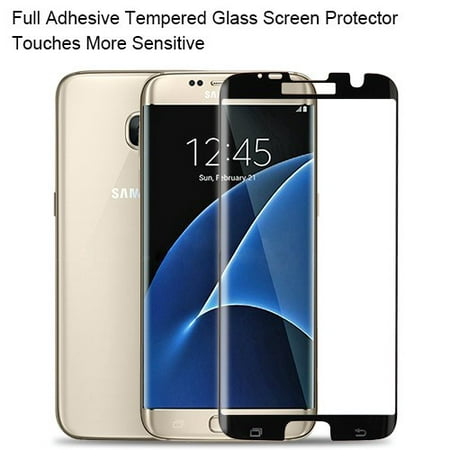 For Samsung Galaxy S7 Edge Full Adhesive Tempered Glass Screen