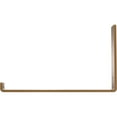 thumbnail image 4 of Ekena Millwork 2"W x 12"D x 7"H Steel Hanging Shelf Bracket, Hammered Gold, 4 of 10