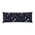 thumbnail image 2 of Disketp Galaxy2 Print Body Pillow Cover - Super Soft 20x54 Body Pillow Case,Long Side Hidden Zipper, 2 of 8