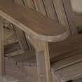 thumbnail image 4 of Glavbiku Soild Wood Reclining Adirondack Chair,Outdoor Chairs with Footrest,Gray, 4 of 14