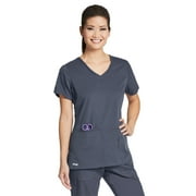 Grey's Anatomy Active Women's 41423 Scrub Top-Granite-XXS