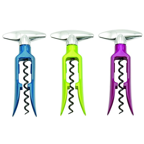 Wine Cork Removal, Colorful Corkscrew Opener Champagne Bottle Cork