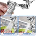 thumbnail image 4 of Extensor para grifo Shaobrc giratorio 360° con adaptador de cobre, 4 of 7