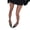 Coffee color-os, variant on Women's Elegant 10D Super Thin Sheer Tights Wide Vertical Striped Design Nylon Fabric See Through Pantyhose Stockings