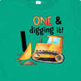 thumbnail image 4 of Inktastic One and Digging It Bulldozer 1st Birthday Boys or Girls Baby T-Shirt, 4 of 5