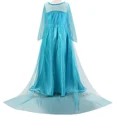 thumbnail image 2 of Girls Costume Elsa Sequin Fancy Princess Dress Up for Birthday Party,Size 10/11, 2 of 6