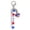 #1931-B, variant on Letter Bead Keychain Acrylic Hanging Pendant Custom Alphabet Design for Daily Bag Accessory Holiday Gift Matching Decor