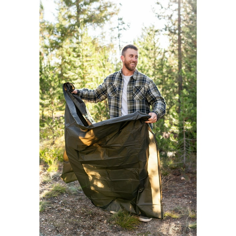 Stansport Heavy Duty Rip-Stop Tarp 10' x 12' - O.D. Green