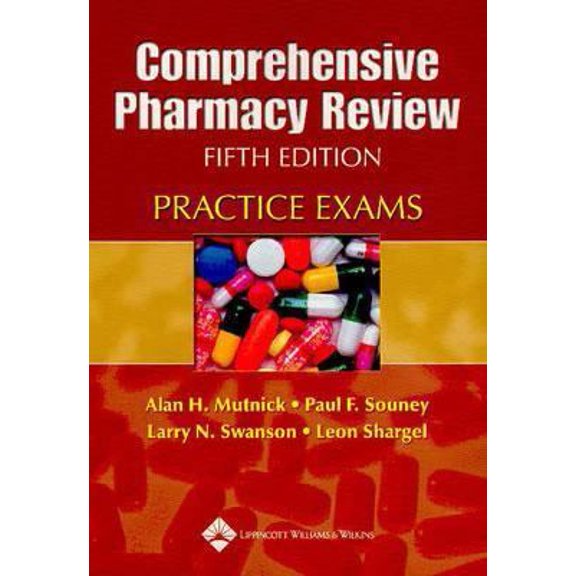 Pre-Owned Comprehensive Pharmacy Review Practice Exams (Paperback) 0781744857 9780781744850