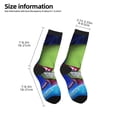thumbnail image 5 of Invader Zim Adult Socks Breathable Cozy Soft Crew Socks Novelty Casual Calf Stockings For Men Women, 5 of 8