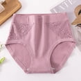 thumbnail image 2 of HVOBTTY Women's Cotton High Waist Briefs Shorts Soft Elastic Breathable Flexible For Daily Sport Training Panties, 2 of 5