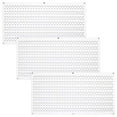 thumbnail image 1 of Wall Control 32"x16" Horizontal Pegboard Garage Organizer, White (3 Pack), 1 of 11