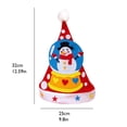 thumbnail image 3 of Kit de gorro navideño con dibujos animados de fieltro para coser artesanalmente para niños, 3 of 3