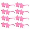 thumbnail image 1 of Uxcell 8Pcs Gafas de Sol en Forma de Estrella para Fiesta en la Playa, Cristales Arcoíris, Rosa, 1 of 6