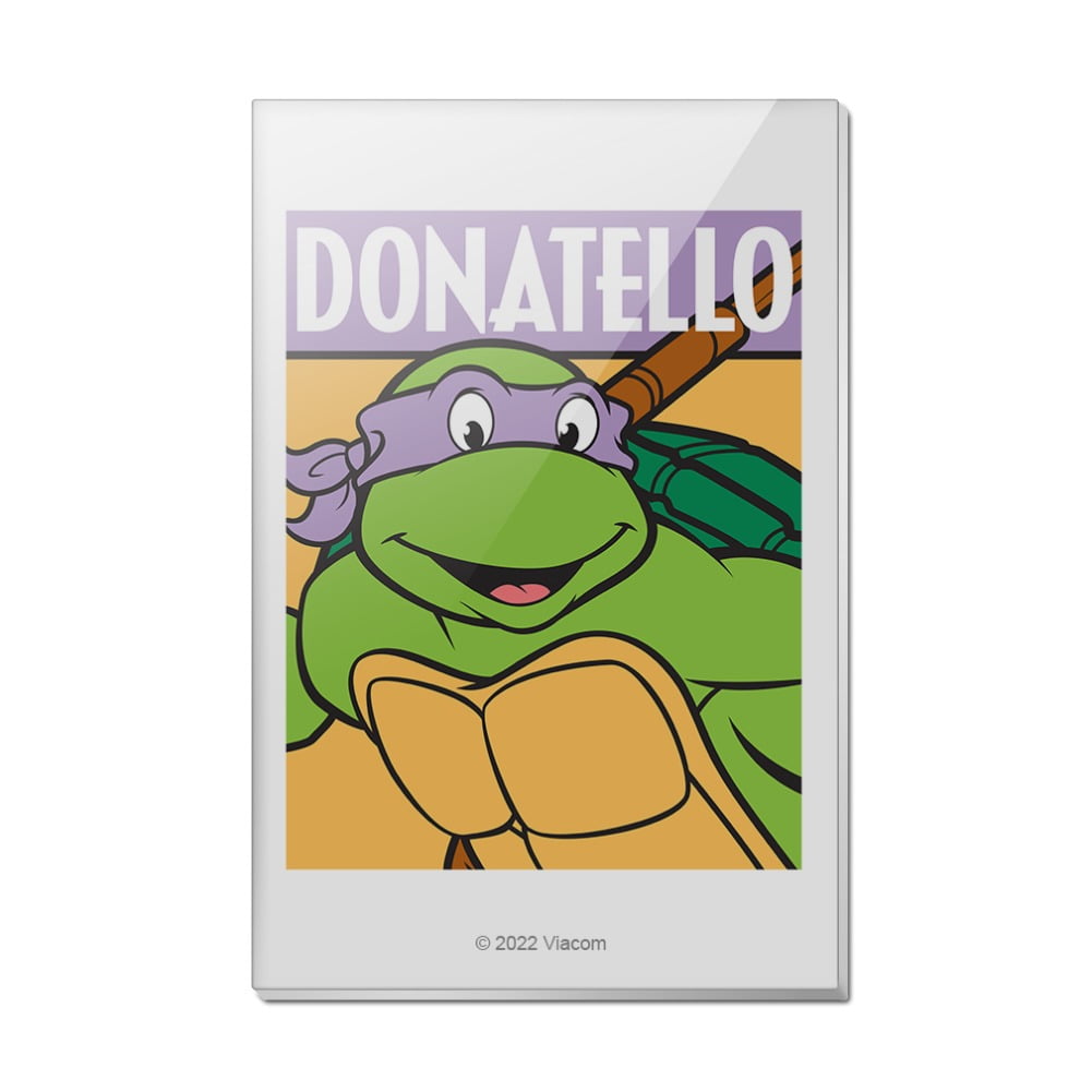 Teenage Mutant Ninja Turtles Donatello metallo Fridge Magnet TV