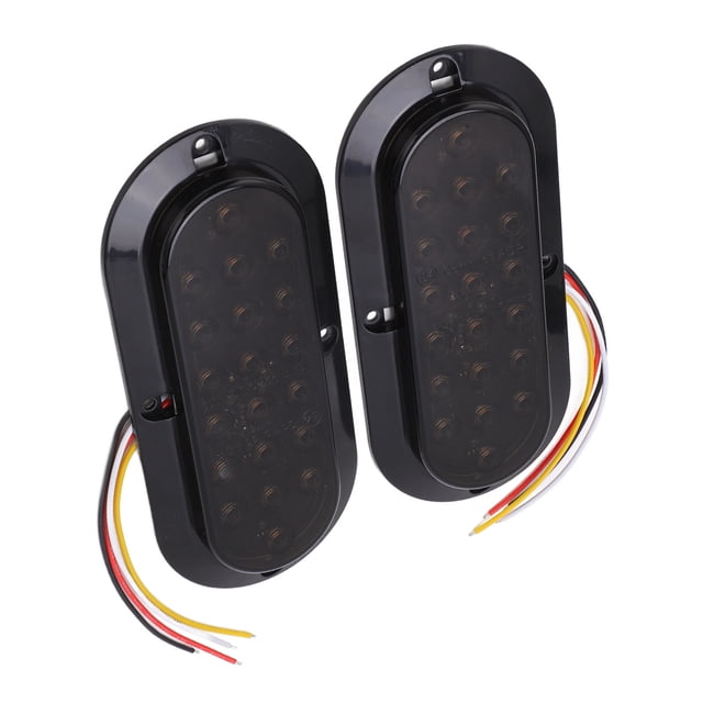 LED Trailer Tail Light Kit, 20PCS LED Easy Install 12V-24V Trailer Indicator Light for Truck
