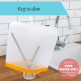 PEVA Reusable Food Bags Leakproof Ziplock Gallon Freezer Bags for