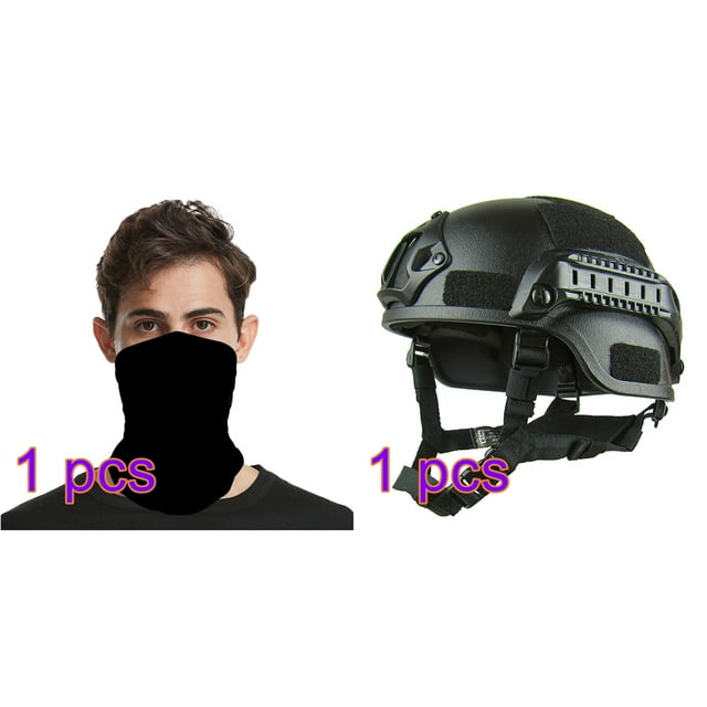 Casco militar ACH MICH 2000 Ejército táctico Paintball Wargame cascos ABS plástico protector de cabeza(A)