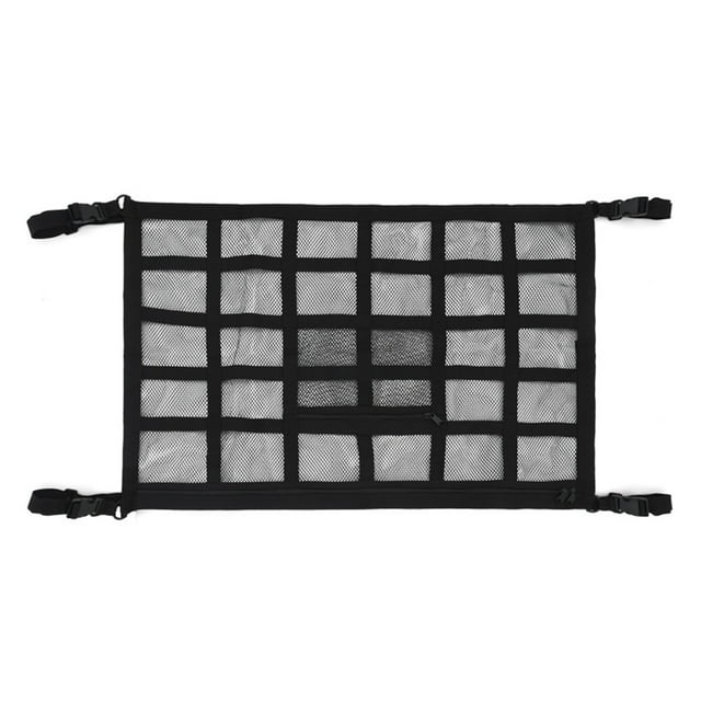 Trunks for Storage 19.68X27.55In Car Trunk Pickup Net Car Roof Storage Roof Net Upgrade Webbing Storage Bag Car Net Bag