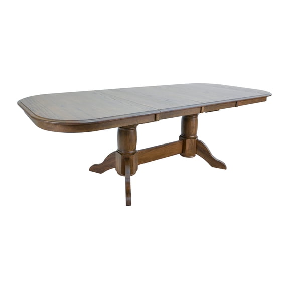 Intercon Colonial Oak Rectangular Trestle Table
