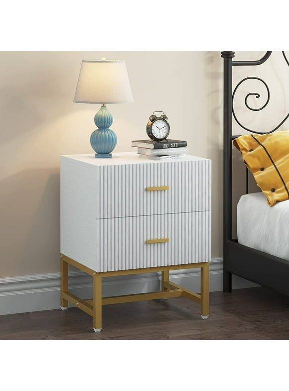 Gold Nightstands in Nightstands