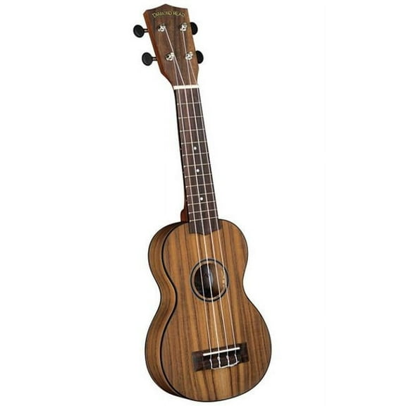 Diamond Head DU-350 Flamed Acacia Soprano Ukulele Outfit