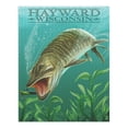 thumbnail image 2 of Hayward, Wisconsin, Muskie (1000 Piece Puzzle, Size 19x27, Challenging Jigsaw Puzzle for Adults and Family, Made in USA), 2 of 4