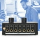 thumbnail image 3 of Conmutador Audio 6 en 1 3 5 6 5 Mm L R Canal Estéreo Con Control Volumen, 3 of 9