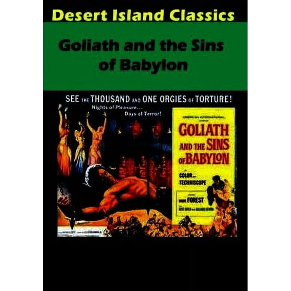Goliath and the Sins of Babylon (DVD), Desert Island Films, Action & Adventure