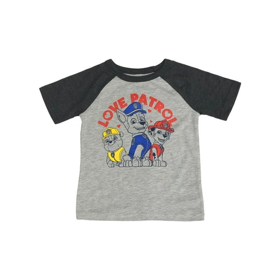 Jumping Beans Paw Patrol Toddler Boys Gray Love Puppy Dog T-Shirt Tee Shirt 5T