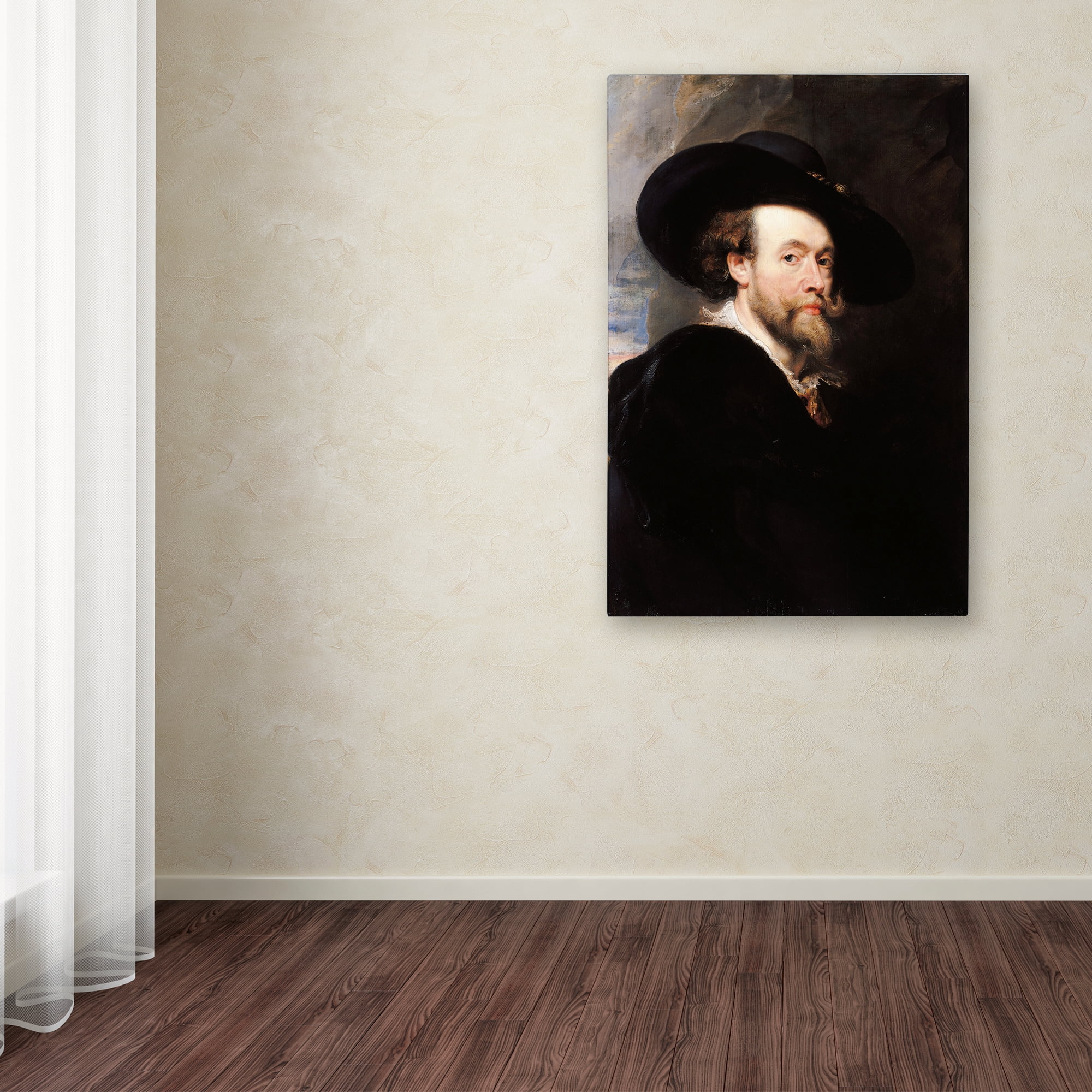 Trademark Fine Art 'Portrait Of The Artist' Canvas Art by Peter Paul Rubens