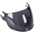thumbnail image 2 of Visera de casco abatible hacia arriba lente de parabrisas resistente a rayones facial compatible con OF562 negro gris perfecl, 2 of 5