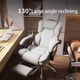 thumbnail image 3 of Office chair, conference chair, leisure chair, game chair, computer internet cafe, PU leather revolving belt footrest My Lux Decor Round, 3 of 28