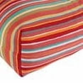 thumbnail image 5 of Greendale Home Fashions Outdoor Tufted 42'' x 21'' Chair Cushion, Set of 2, Watermelon Stripe, 5 of 9