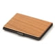 thumbnail image 4 of Tarjetero de madera maciza, tarjetero de acero inoxidable, tarjetero de madera, tarjetero de metal, caoba, regalos empresariales, 4 of 5