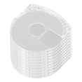 thumbnail image 4 of BRIGHTFUFU 10Pcs Clear White Game Disc Shell Acrylic Material for Game Disc Carrying and Storage, 4 of 8