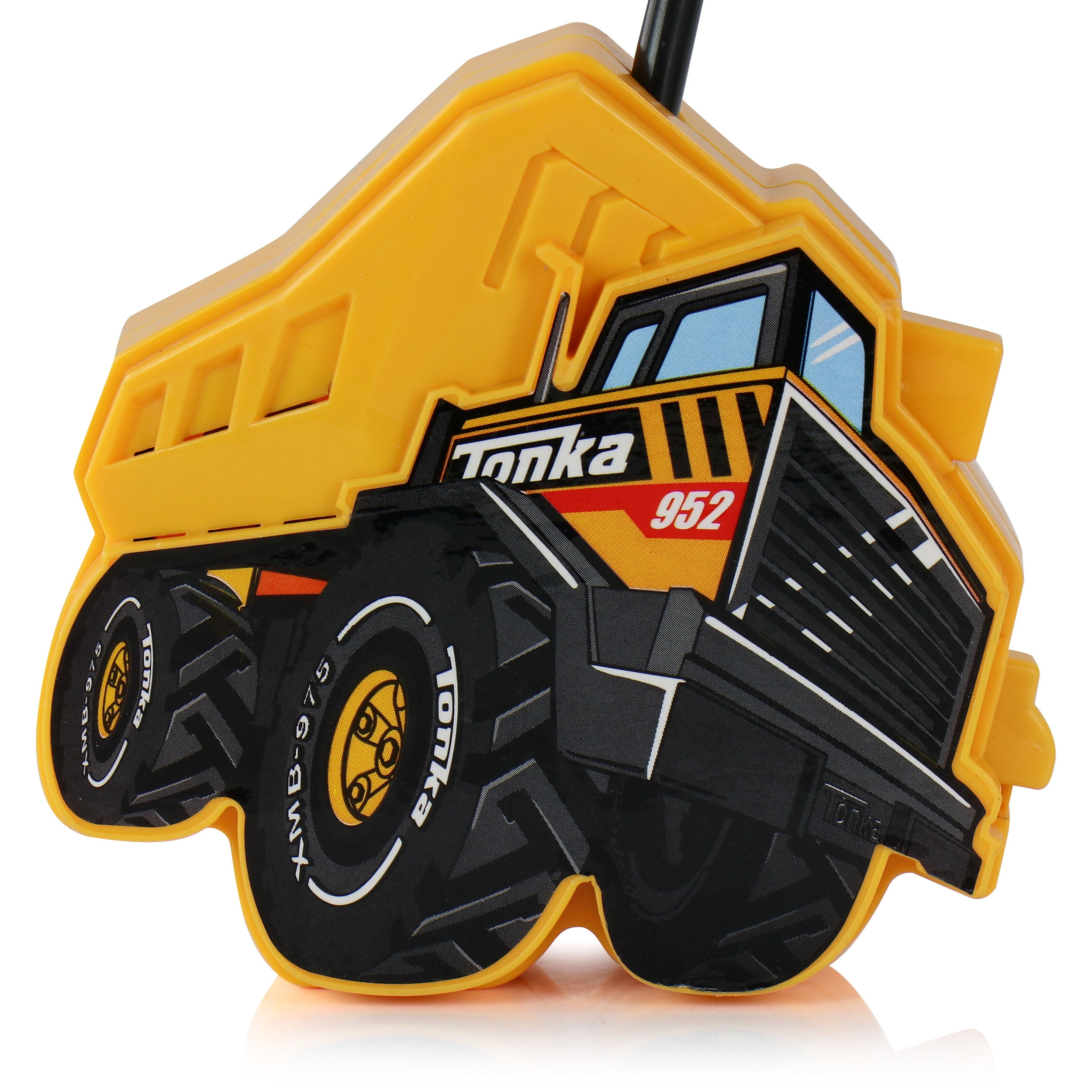 Tonka 2 Piece Molded Walkie Talkie Set in Yellow