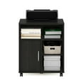 thumbnail image 3 of Furinno Econ Home Office Under Desk Printer Holder with Wheels, Espresso, 3 of 7