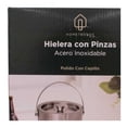 thumbnail image 4 of Hielera con Pinzas Home Trends de Acero Inoxidable Circular 2,839 ml, 4 of 4