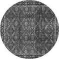 thumbnail image 1 of Ahgly Company Indoor Round Persian Gray Traditional Area Rugs, 6' Round, 1 of 1
