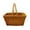 A, variant on Home Shopping Basket Japanese Grocery Basket Hand Flower Basket Woven Bag Picnic Basket Pet Imitation Rattan Gift Basket for Home Supplie