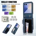 thumbnail image 3 of For Samsung Galaxy Z Flip 7 FE 6 5 4 3 Phone Case Leather Cover Wallet Card Bag, 3 of 9