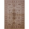 thumbnail image 1 of Ahgly Company Indoor Rectangle Mid-Century Modern Sienna Brown Oriental Area Rugs, 4' x 6', 1 of 6